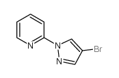 2-(4-溴-吡唑-1-基)-吡啶结构式