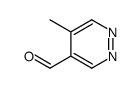 5-methylpyridazine-4-carbaldehyde结构式