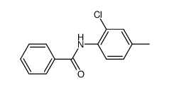 N-(2-chloro-4-methylphenyl)benzamide结构式