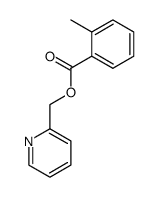 pyridin-2-ylmethyl 2-methylbenzoate结构式