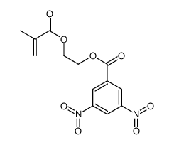 2-(Methacryloyloxy)ethyl 3,5-dinitrobenzoate结构式