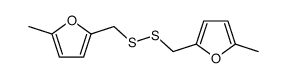 bis(5-methyl-2-furfuryl) disulfide Structure