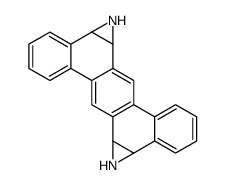 1,1a,6b,7,7a,12b-hexahydrobenzo[8,9]tetrapheno[5,6-b:10,11-b']bis(azirine) Structure