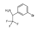 (R)-1-(3-bromophenyl)-2,2,2-trifluoroethanamine structure