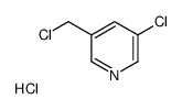 3-chloro-5-(chloromethyl)pyridine,hydrochloride Structure