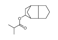 Octahydro-4,7-methano-1H-inden-5-yl isobutyrate结构式