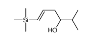 2-methyl-6-trimethylsilylhex-5-en-3-ol结构式