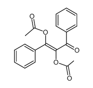 α,β-diacetoxy-chalcone Structure