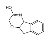 (4aR,9aS)-4,4a,9,9a-四氢茚并[2,1-b][1,4]恶嗪-3(2H)-酮结构式