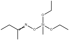 2-Butanone O-(diethoxymethylsilyl)oxime结构式