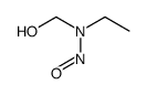 N-ethyl-N-(hydroxymethyl)nitrous amide Structure