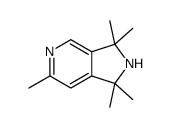 1,1,3,3,6-pentamethyl-2H-pyrrolo[3,4-c]pyridine Structure