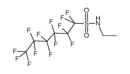 N-Ethyl-perfluorhexansulfonamid Structure