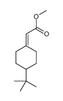 methyl 2-(4-tert-butylcyclohexylidene)acetate结构式