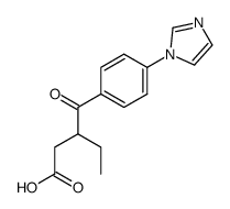 3-(4-(1H-imidazol-1-yl)benzoyl)pentanoic acid结构式