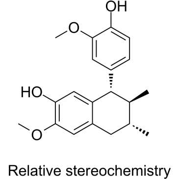 (+)-Guaiacin Structure