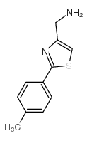 C-(2-P-TOLYL-THIAZOL-4-YL)-METHYLAMINE structure