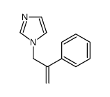1-(2-phenylprop-2-enyl)imidazole Structure