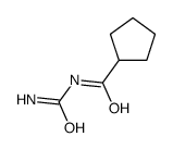 N-carbamoylcyclopentanecarboxamide结构式