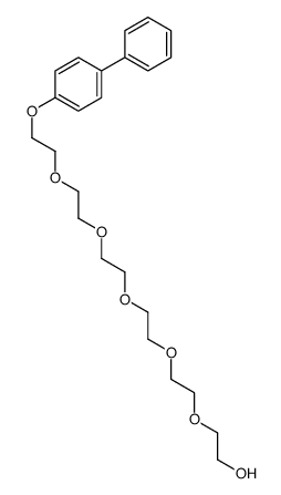 2-[2-[2-[2-[2-[2-(4-phenylphenoxy)ethoxy]ethoxy]ethoxy]ethoxy]ethoxy]ethanol Structure