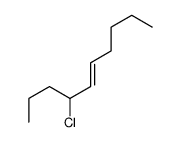 4-chlorodec-5-ene Structure