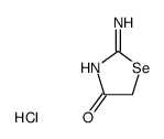 2-iminoselenazolid-4-one hydrochloride结构式