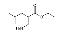 ethyl 2-aminomethy-4-methylpentanoate Structure