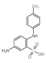 Benzenesulfonic acid, 5-amino-2-[ (4-methylphenyl)amino]- picture
