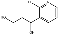 1-(2-chloropyridin-3-yl)propane-1,3-diol结构式