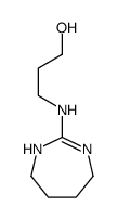 3-(4,5,6,7-tetrahydro-1H-1,3-diazepin-2-ylamino)propan-1-ol结构式