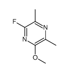 2-fluoro-6-methoxy-3,5-dimethylpyrazine结构式