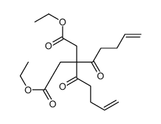 diethyl 3,3-di(pent-4-enoyl)pentanedioate Structure