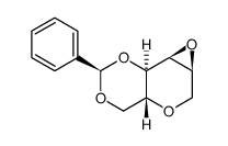 D-Allitol, 1,5:2,3-dianhydro-4,6-O-[(R)-phenylmethylene] structure