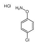 O-(4-chlorophenyl)hydroxylamine,hydrochloride Structure