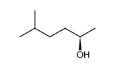 2-Hexanol, 5-methyl-, (2R) Structure