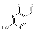4-chloro-2-methylpyrimidine-5-carbaldehyde Structure