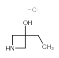 3-乙基氮杂环丁烷-3-醇盐酸盐结构式