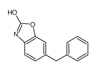 6-benzyl-3H-1,3-benzoxazol-2-one结构式