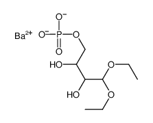 barium 4,4-diethoxy-2,3-dihydroxybutyl phosphate结构式