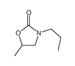 5-methyl-3-propyl-1,3-oxazolidin-2-one结构式
