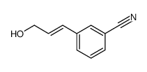 3-(3-cyanophenyl)-2-(E)-propen-1-ol Structure