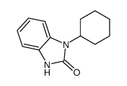 1-Cyclohexyl-3H-1,3-benzodiazol-2-one structure