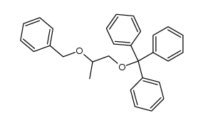 (+/-)-2-(benzyloxy)-1-(trityloxy)propane结构式