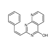 2-[(E)-2-phenylethenyl]-1H-pyrido[2,3-d]pyrimidin-4-one Structure