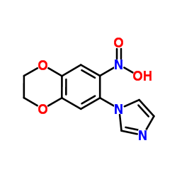 1-(7-Nitro-2,3-dihydro-1,4-benzodioxin-6-yl)-1H-imidazole structure