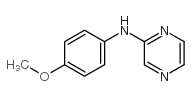 N-(4-Methoxyphenyl)-2-pyrazinamine structure