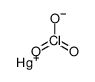 mercury(1+),chlorate Structure