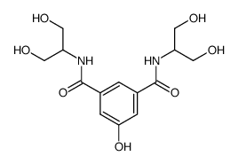 N,N'-bis[2-hydroxy-1-(hydroxymethyl)ethyl]-5-hydroxy-1,3-benzendicarboxamide结构式