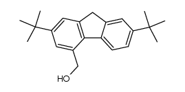 2,7-di-tert-butyl-4-hydroxymethylfluorene Structure