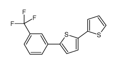 2-thiophen-2-yl-5-[3-(trifluoromethyl)phenyl]thiophene结构式